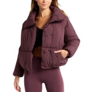 Zella Cozy Cocoon Recycled Puffer Jacket – Large
